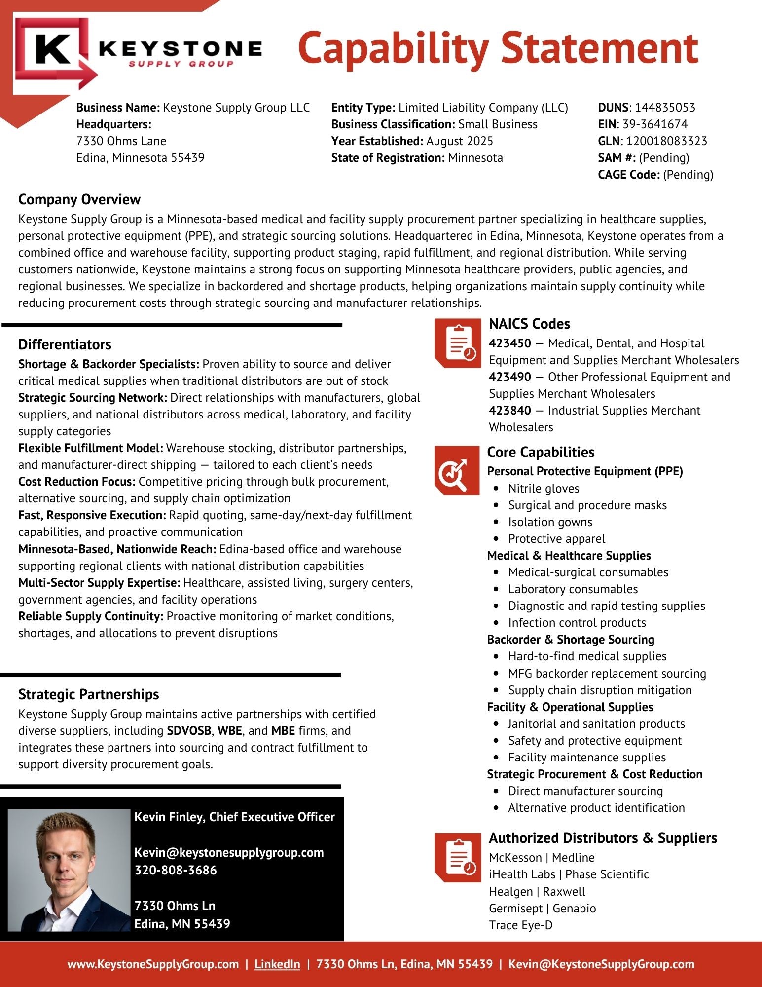 Keystone Supply Group