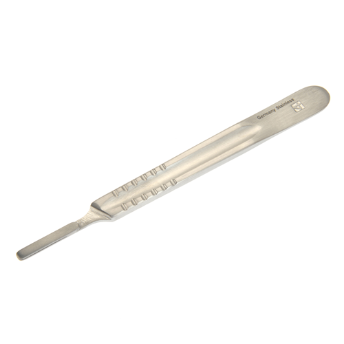 Aspen Surgical 01-2804 Knife & Accessories: Symmetry® Knife Handle, #4, Standard, 5-1/4 in, 133 mm