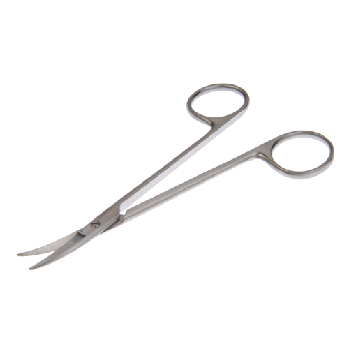 Aspen Surgical 02-2143 Scissors, Knapp Dissecting, Curved, Blunt/Blunt, 4-3/4in