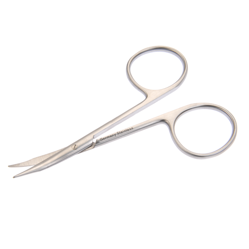 Aspen Surgical 02-5013 Scissors: Symmetry® Scissors, Stevens Tenotomy, Curved, Blunt, 4in