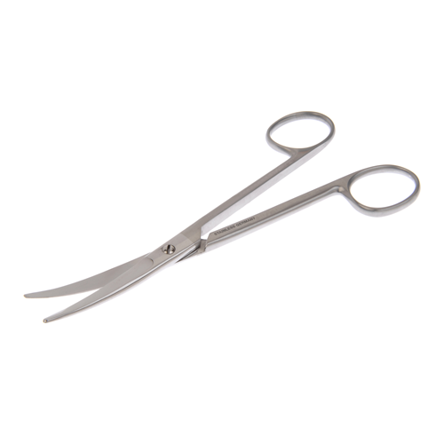 Aspen Surgical 04-5076 Scissors: Symmetry® Scissors, Brown Dissecting, Curved, 5 1/2 in