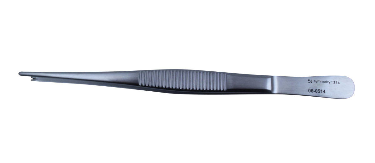Aspen Surgical 06-0514 Forceps: Symmetry® Forceps, Tissue, 1x2 Teeth, 5-3/4 in (140 mm)