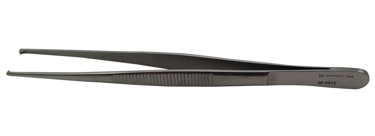Aspen Surgical 06-0515 Forceps: Symmetry® Forceps, Tissue, 1x2 Teeth, 6 in