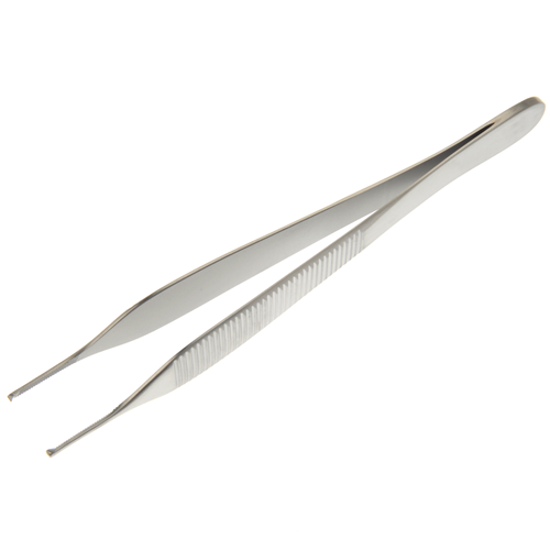 Aspen Surgical 06-2113 Forceps: Symmetry® Forceps, Adson Tissue, Serrated, 1x2 Teeth, 4-3/4 in