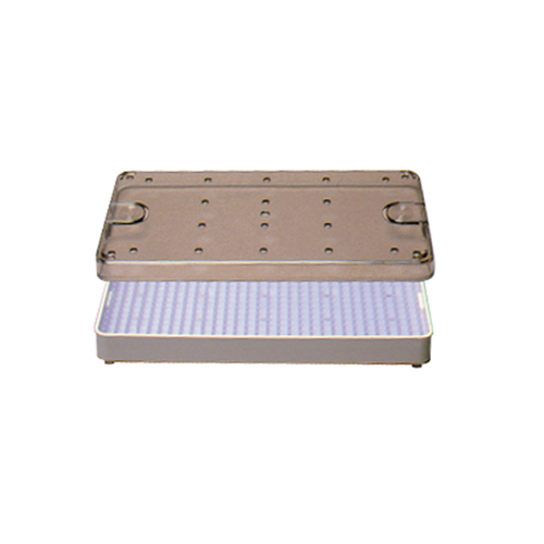 Aspen Surgical 1-4800 Riley™ Container, Base Lid & Mat, for 4" x 8" Minitainer