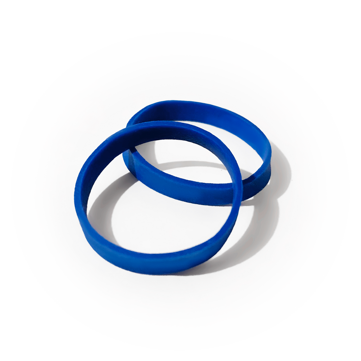 Aspen Surgical 1-519-0126 Protek Elastic Bands, 1.25" x 1/8", Blue, Non-Sterile, 2150/bg