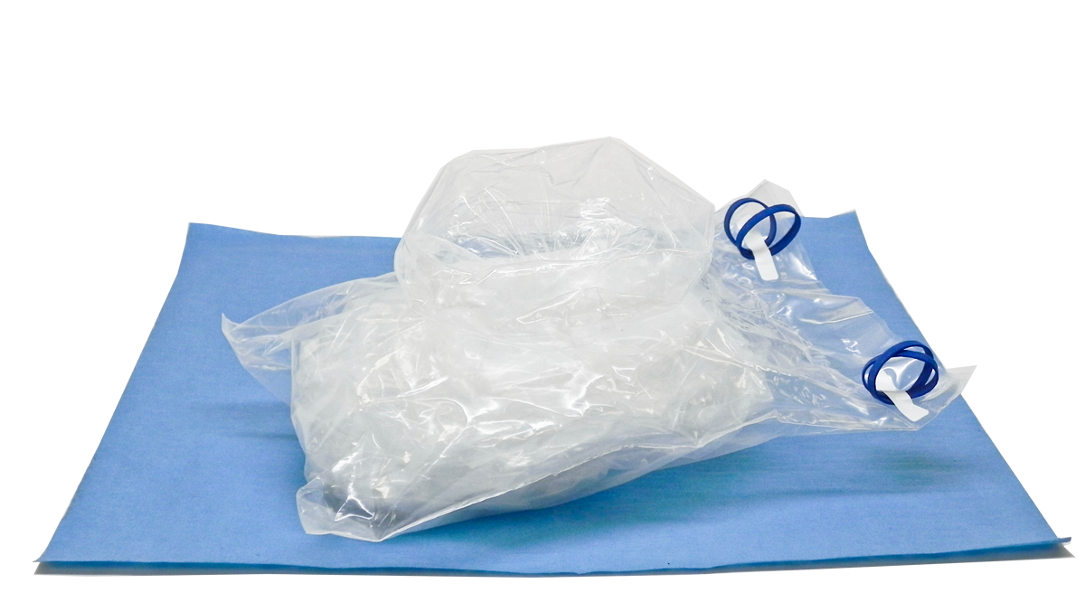 Aspen Surgical 1-519-1933 Protek Accordion-folded Probe Cover Kit: Accordion-Folded Surgical Probe Cover Kit, 6-3" x 96", (4) Bands, 12/bx
