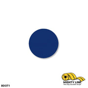 Mighty Line 1 in BLUE Solid DOT, Pack of 200, Floor Marking