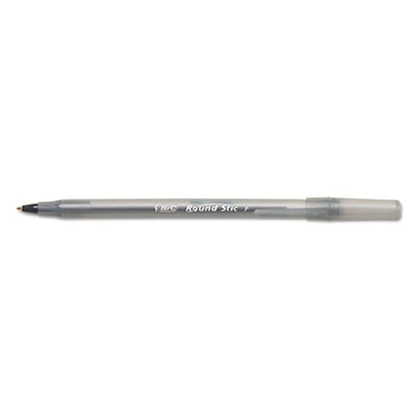 BIC GSM609-BK Round Stic Xtra Life Ballpoint Pens, Medium 1.0 mm, Black, 60 Count