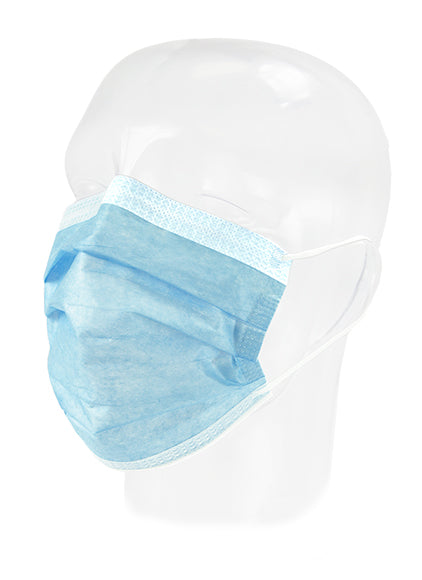 Aspen Surgical 14400 Procedure Mask, Procedure, FluidGard® 160, Blue