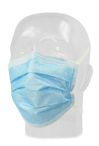 Aspen Surgical 14420 Mask, Surgical, FluidGard® 160, Blue