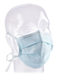 Aspen Surgical 15200 Mask, Surgical, Lite & Cool, Blue