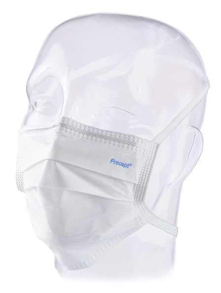 Aspen Surgical 15215 Mask, Surgical, Sensitive Skin, White