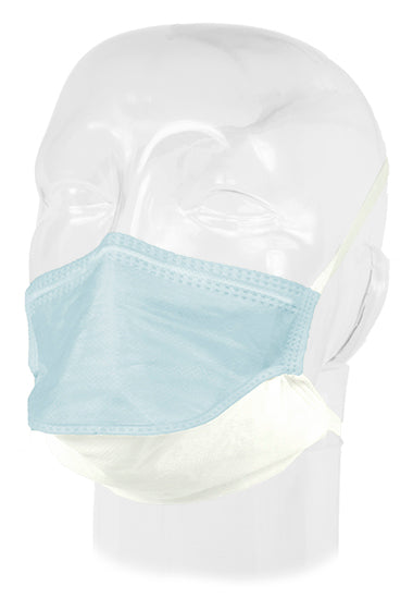 Aspen Surgical 15220 Mask, Surgical, Lite Pouch, Blue, 300/cs