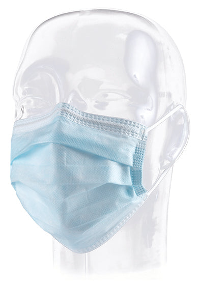 Aspen Surgical 15900 Procedure Mask, Procedure, FluidGard® 120, Blue