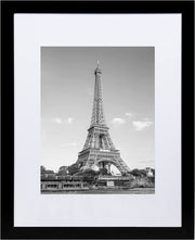 upsimples FUP0301045 11x14 Picture Frame with Mat, Black, 1 Pack