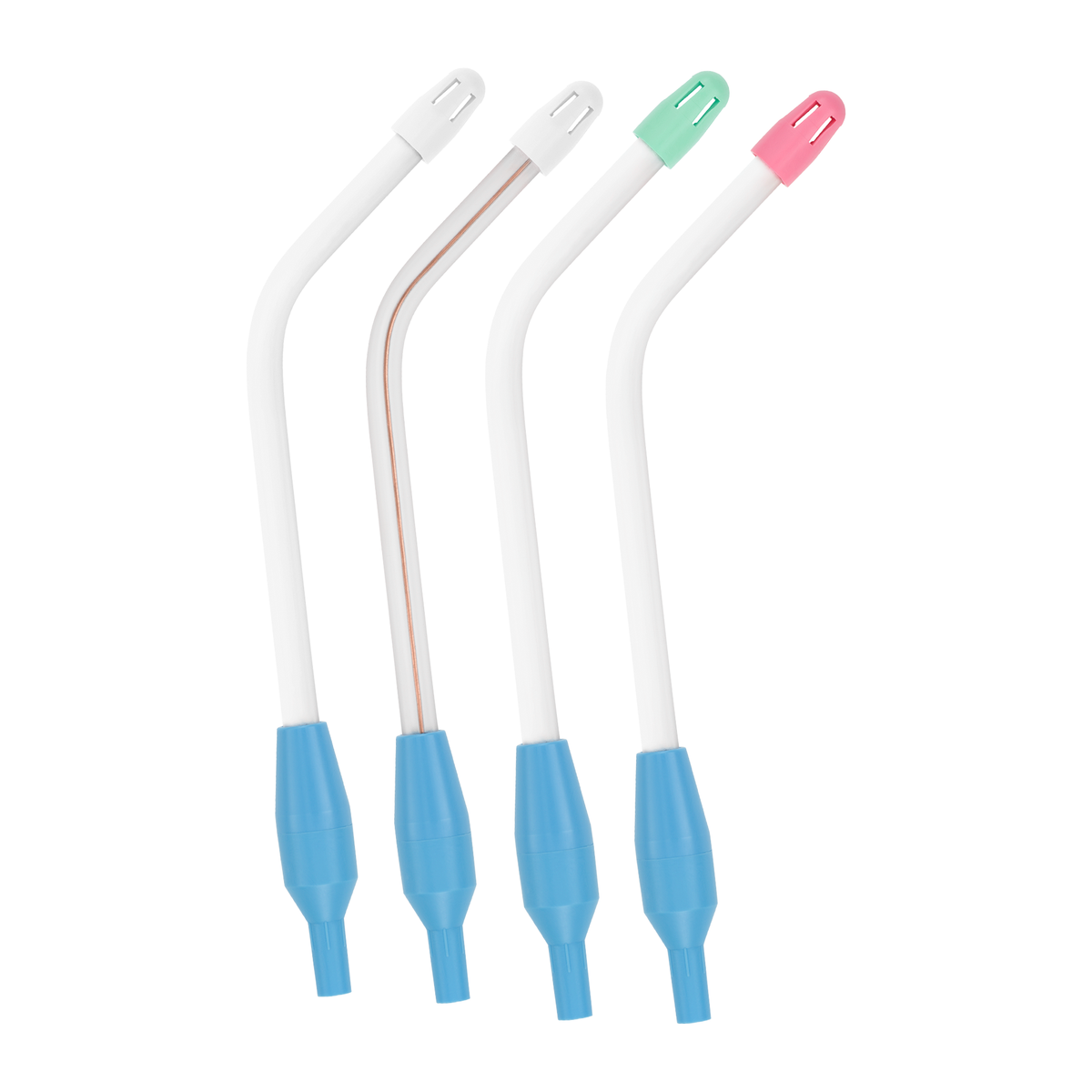 Crosstex International M1003CLWH Crosstex Safe-flo™ Plus Saliva Ejectors, Clear/White, Unscented. 100/bag.