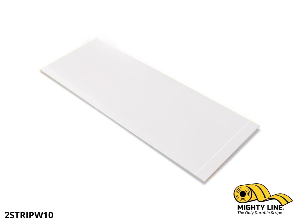 Mighty Line White 2 in Wide Tape Segments