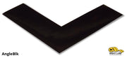 Mighty Line 2 in Wide Solid BLACK Angle, Pack of 100, Floor Tape & Floor Marking