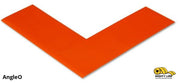 Mighty Line 2 in Wide Solid ORANGE Angle, Pack of 100, Floor Tape & Floor Marking