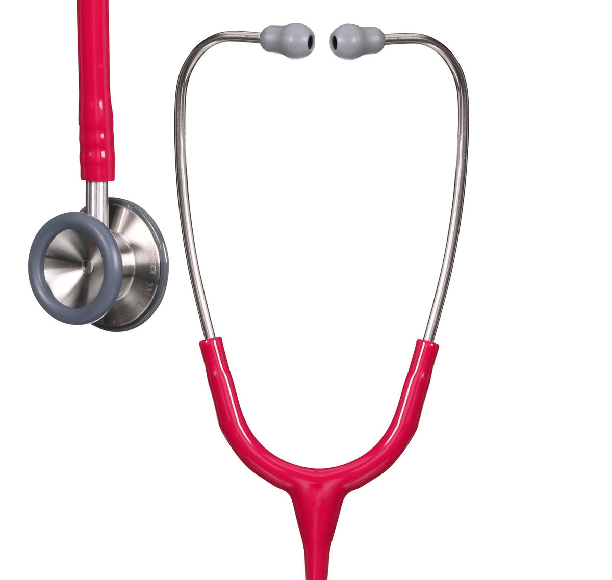 3M™ Littmann® Classic II Pediatric Stethoscope, 2122, Standard-Finish Chestpiece, Raspberry Tube, 28 in, 3 Each/Case