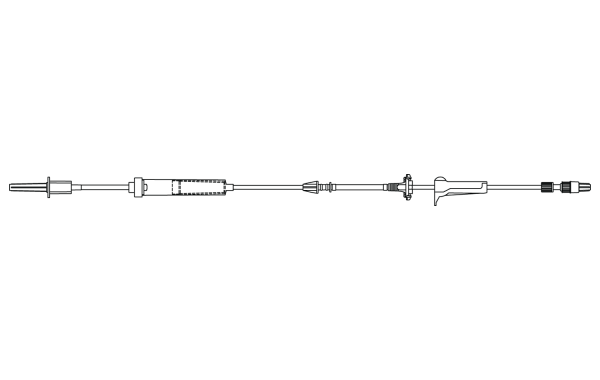 BD Carefusion Gemini® Primary Infusion Set: Gemini Set, Single Spike, 24ml, 200 micron Filter, No Port, 20/cs