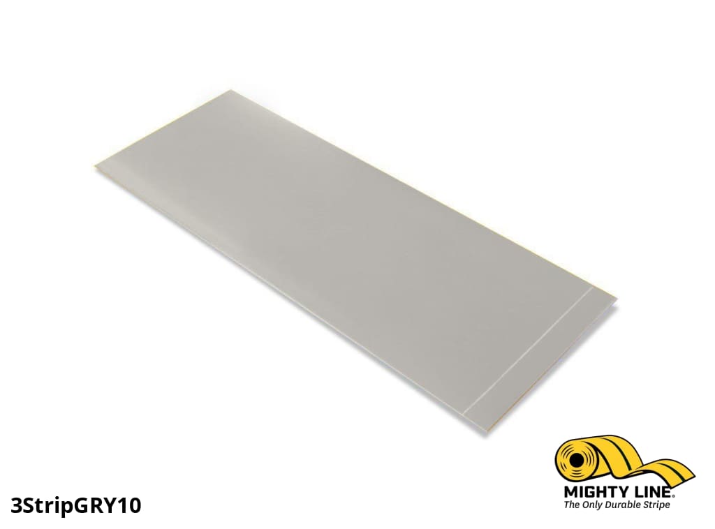 Mighty Line Gray 3 in Floor Tape Segments