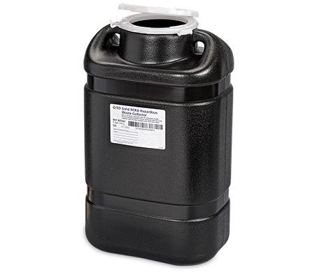 BD Rcra Collectors, RCRA, 5 Gallon, One Piece Plug Top, 8/cs