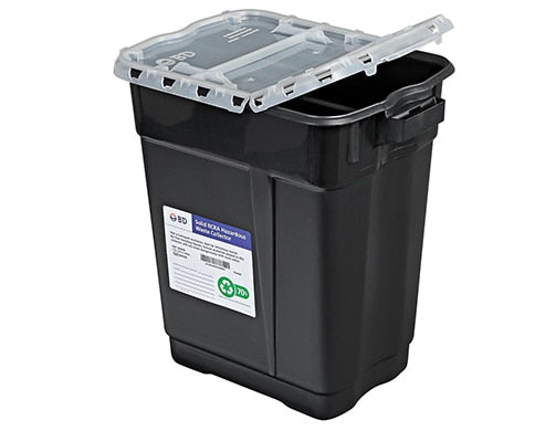 BD Rcra Collectors, RCRA, 9 Gallon, Hinge Top, 8/cs