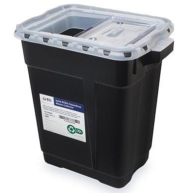 BD Rcra Collectors, RCRA, 9 Gallon, Slide Top, 8/cs