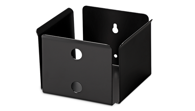 BD Sharps Collector Accessories: Cup Bracket, for 1 & 1.4 Qt Sharps Collectors, 3" x 4" x 4", Black, 12/cs