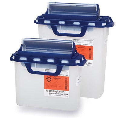 BD Pharmaceutical Collectors, Pharmaceutical, 3 Gallon, Counterbalanced Door, 10/cs