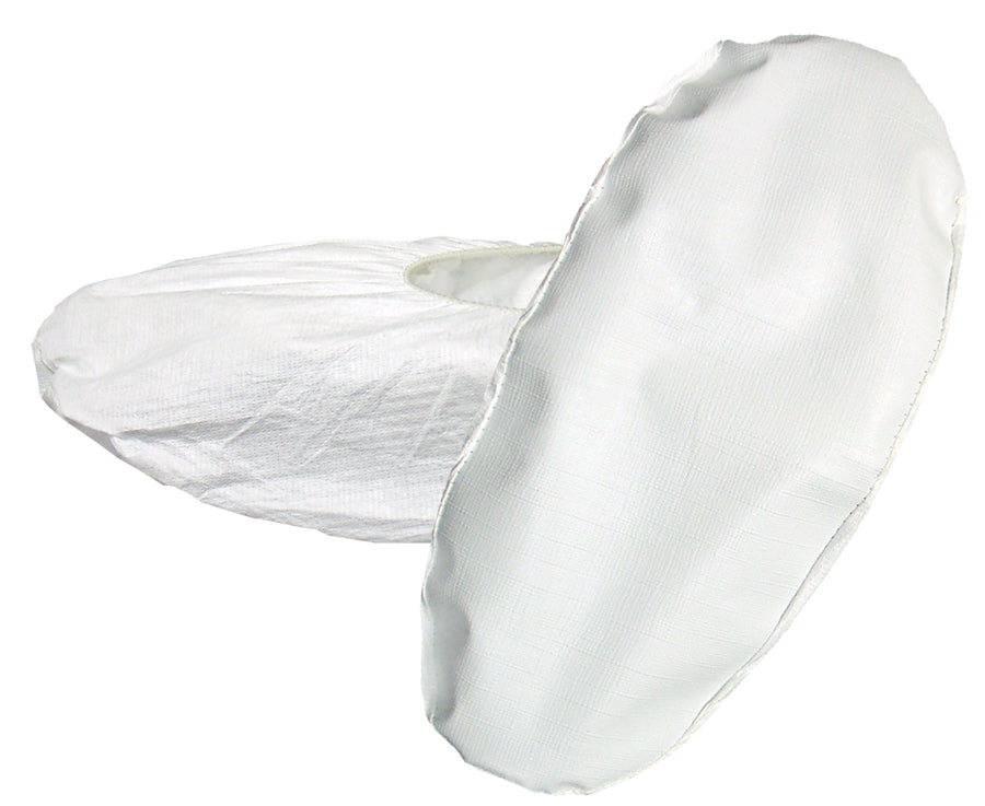 Aspen Surgical 35-60420L Footwear: Shoecover, Clean Room, Tyvek, Polyethylene Sole, White, Large, Bulk, 50 Pairs