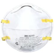 3M™ 8210 N95 Particulate Respirator Mask - NIOSH Approved (N95) Case of 160 Masks