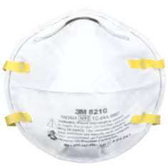 3M™ 8210 N95 Particulate Respirator Mask - NIOSH Approved (N95) Case of 160 Masks