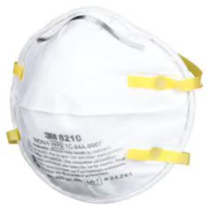3M™ 8210 N95 Particulate Respirator Mask - NIOSH Approved (N95) Case of 160 Masks
