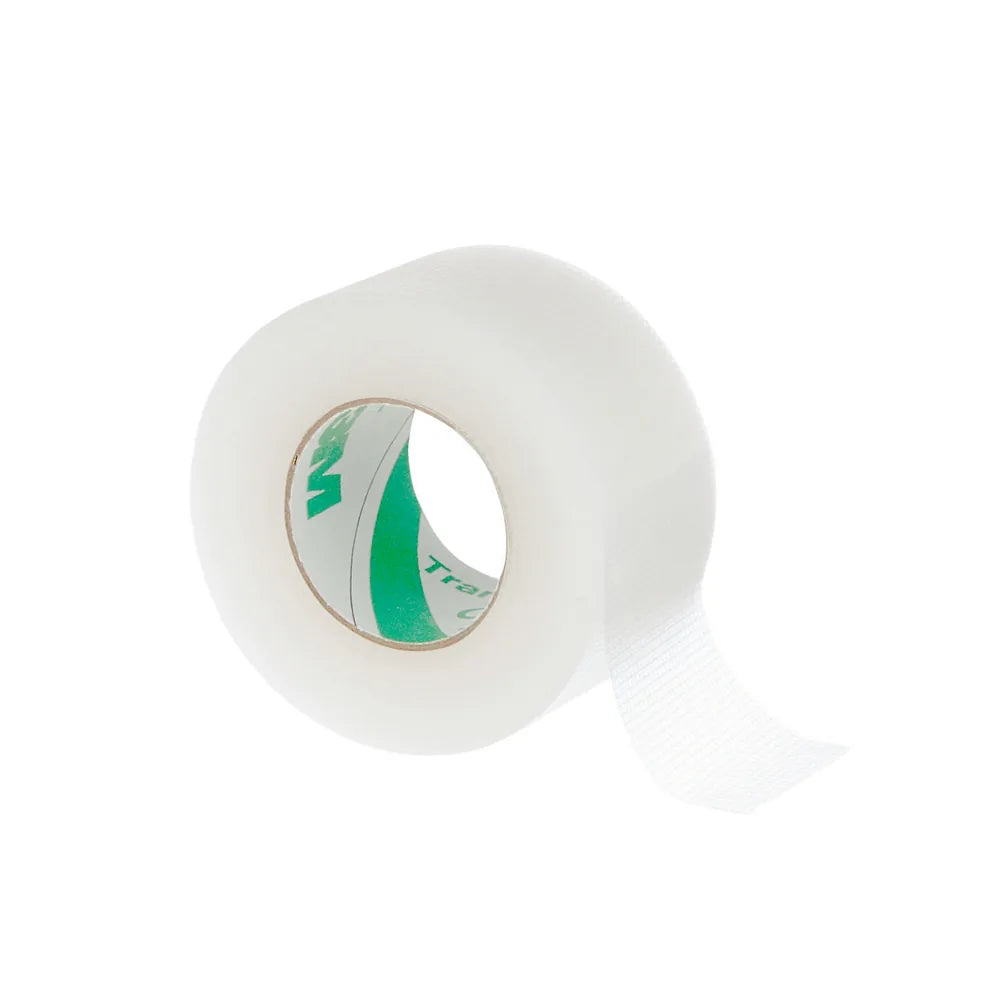Transpore™ Surgical Tape (perforated plastic), 1 in x 10 yd (3M / Solventum 1527-1)