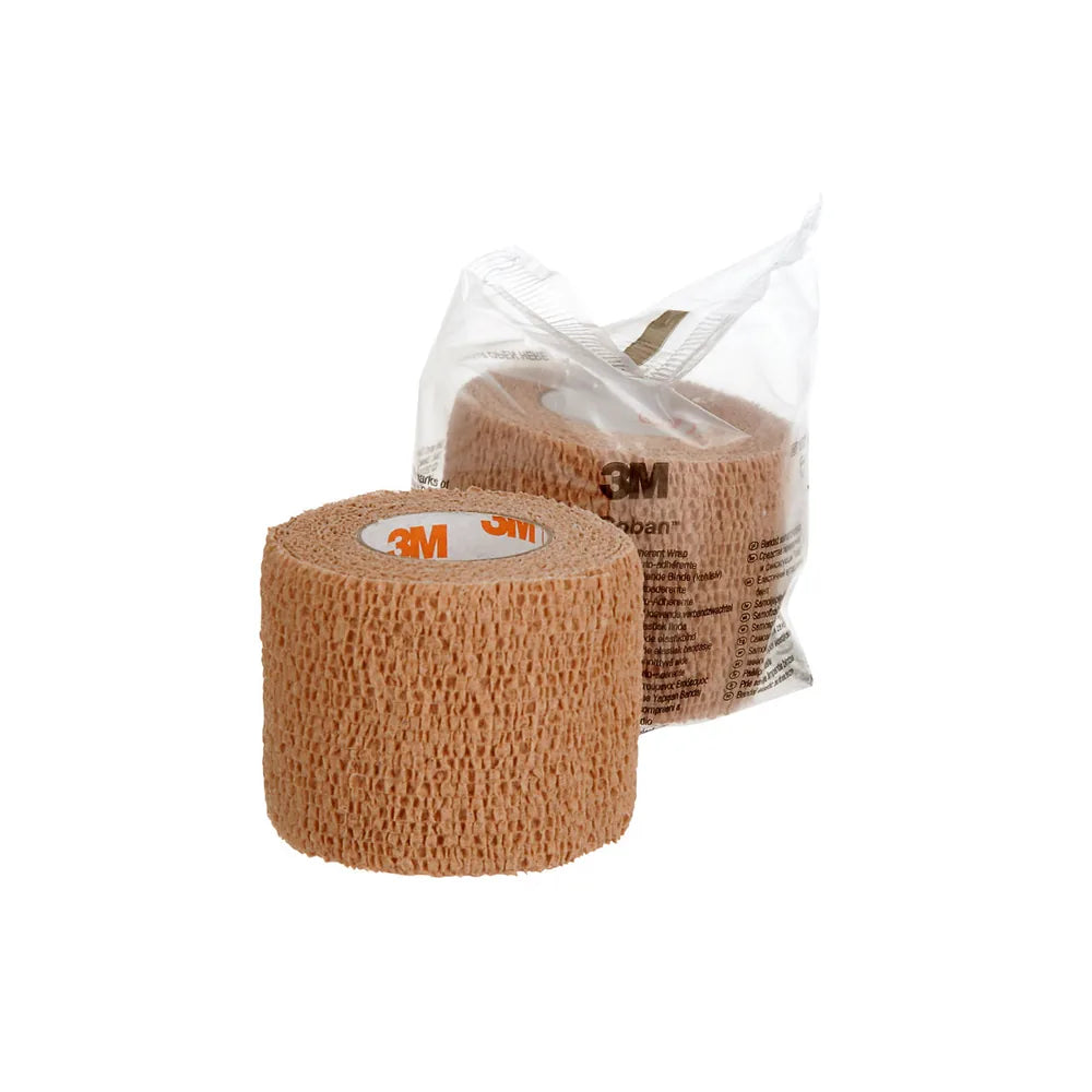 Coban™ Self-Adherent Wrap, 2 in x 5 yd, tan (3M / Solventum 1582)