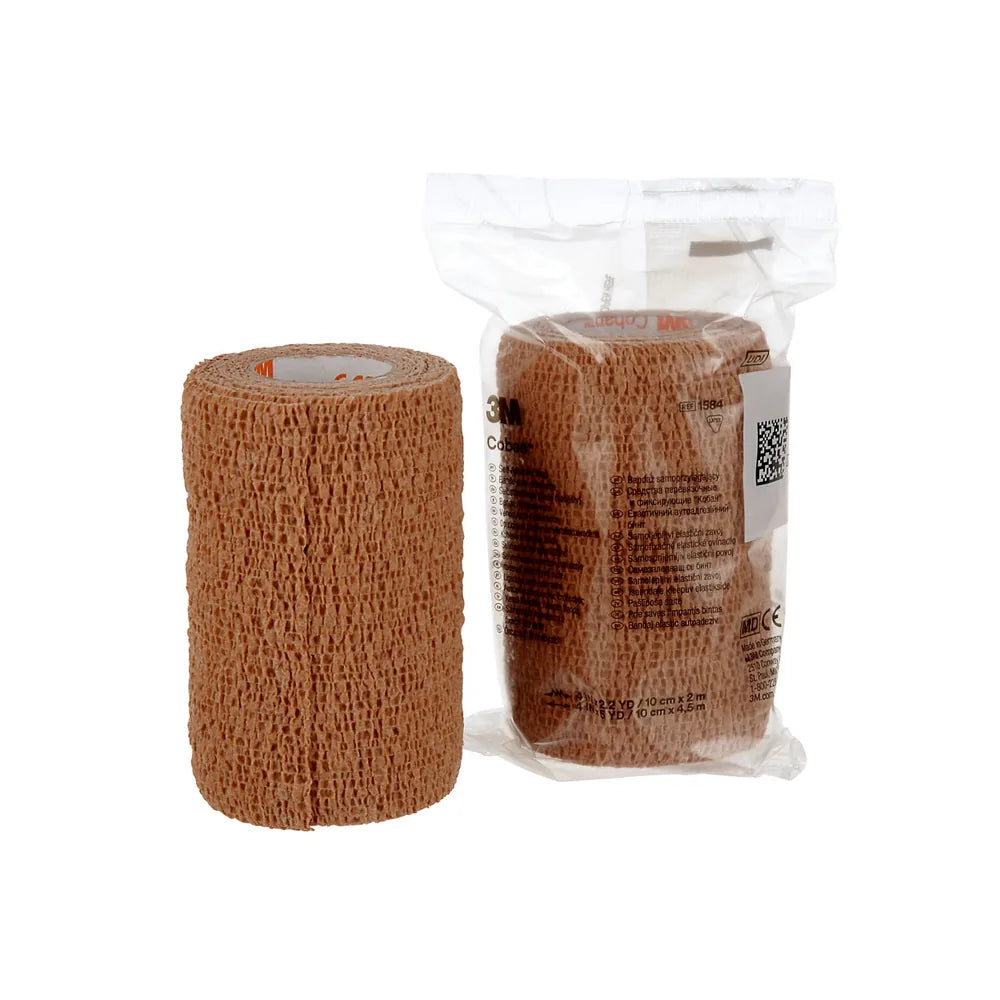 Coban™ Self-Adherent Wrap, 6 in x 5 yd, tan (3M / Solventum 1586)
