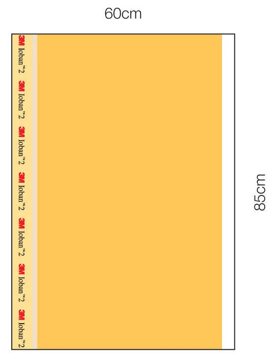 Ioban™ 2 Antimicrobial Incise Drape, 23 x 33 in film (3M / Solventum 6651EZ)