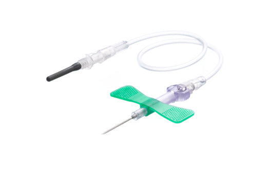 Greiner 450127 Vacuette® EvoProtect Blood Collection Set 21 Gauge 3/4 Inch Needle Length Safety Needle 7-1/2 Inch Tubing Sterile