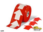 Mighty Line 5.5 in Red Arrow Floor Tape Roll