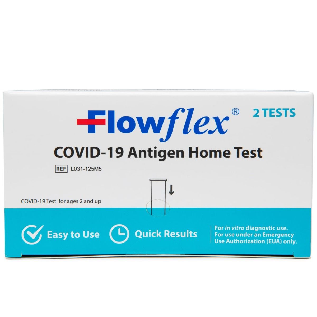 Flowflex COVID-19 Antigen Home Test (2 Tests / Kit) Case of 216 Kits