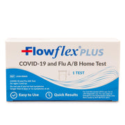 Flowflex® Plus COVID-19/Flu A&B Antigen Home Test (1 Test / Kit) Case of 300 Kits