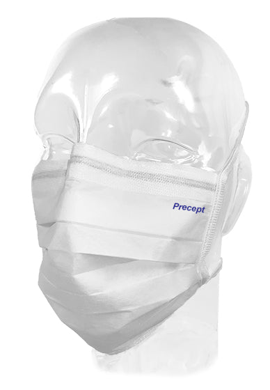 Aspen Surgical 65-3130 Mask, Surgical, Sensitive Skin Plus, White, ASTM Level 1, Non-Sterile, 50/bx