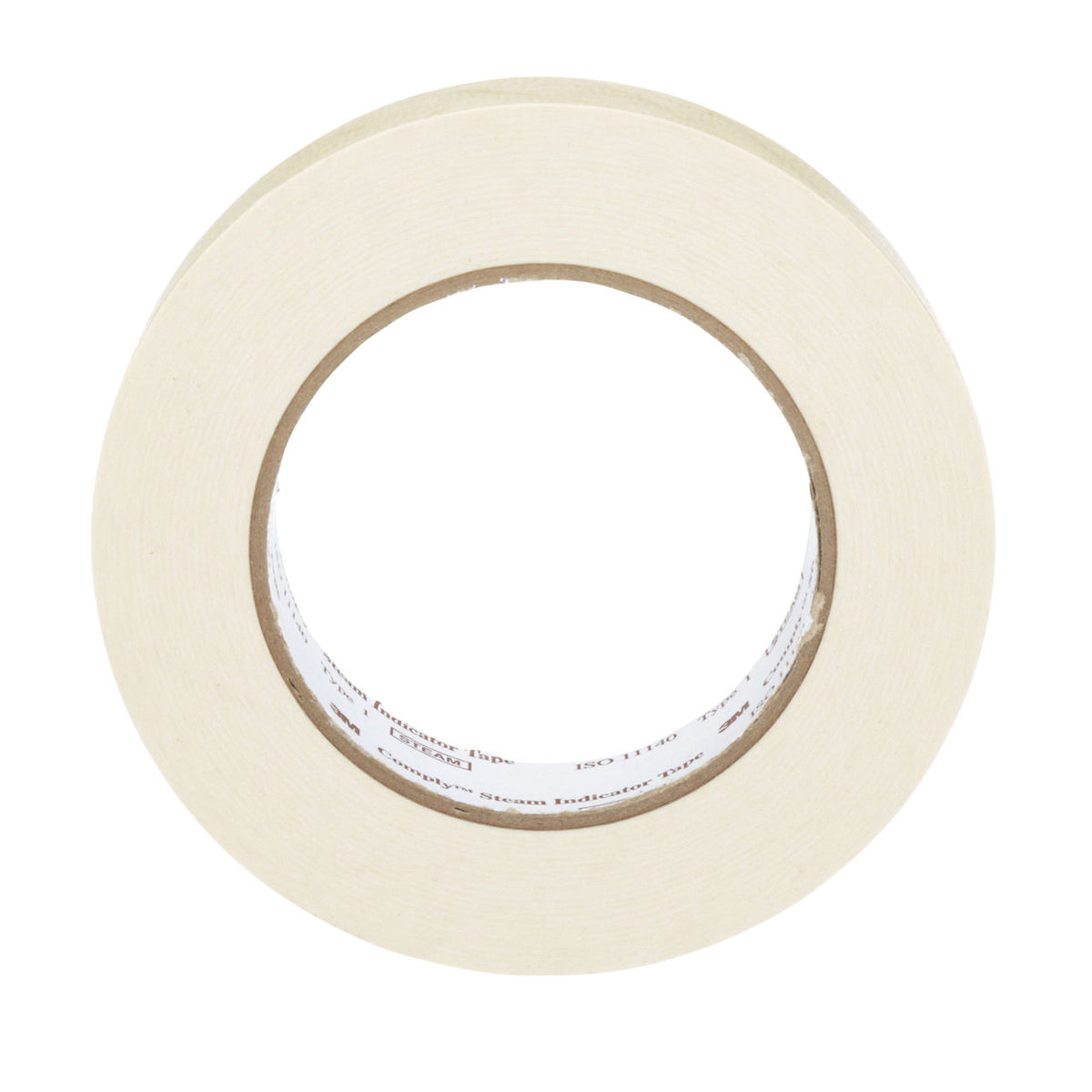 3M™ Comply™ Lead Free Steam Indicator Tape, 1322-24MM, Beige, 20 Rolls/Case