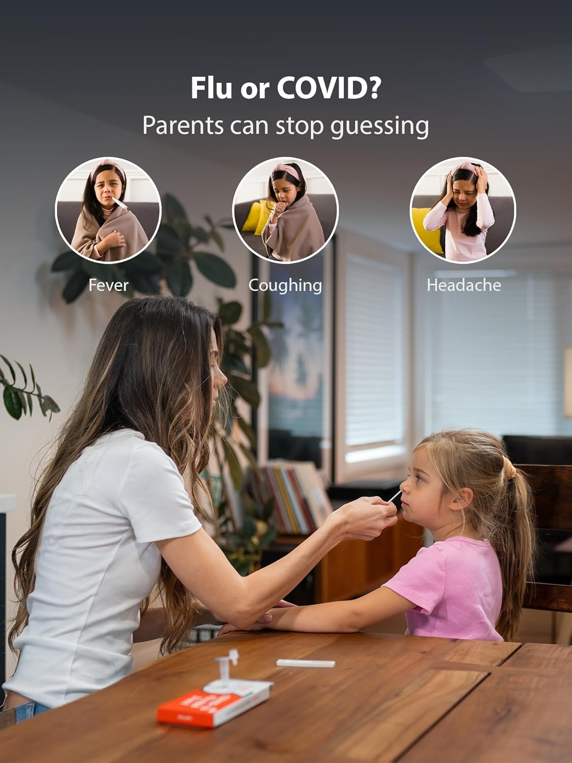 iHealth® COVID-19 / Flu A&B Antigen Self-Test at Home (2 Tests / Kit) Case of 48 Kits