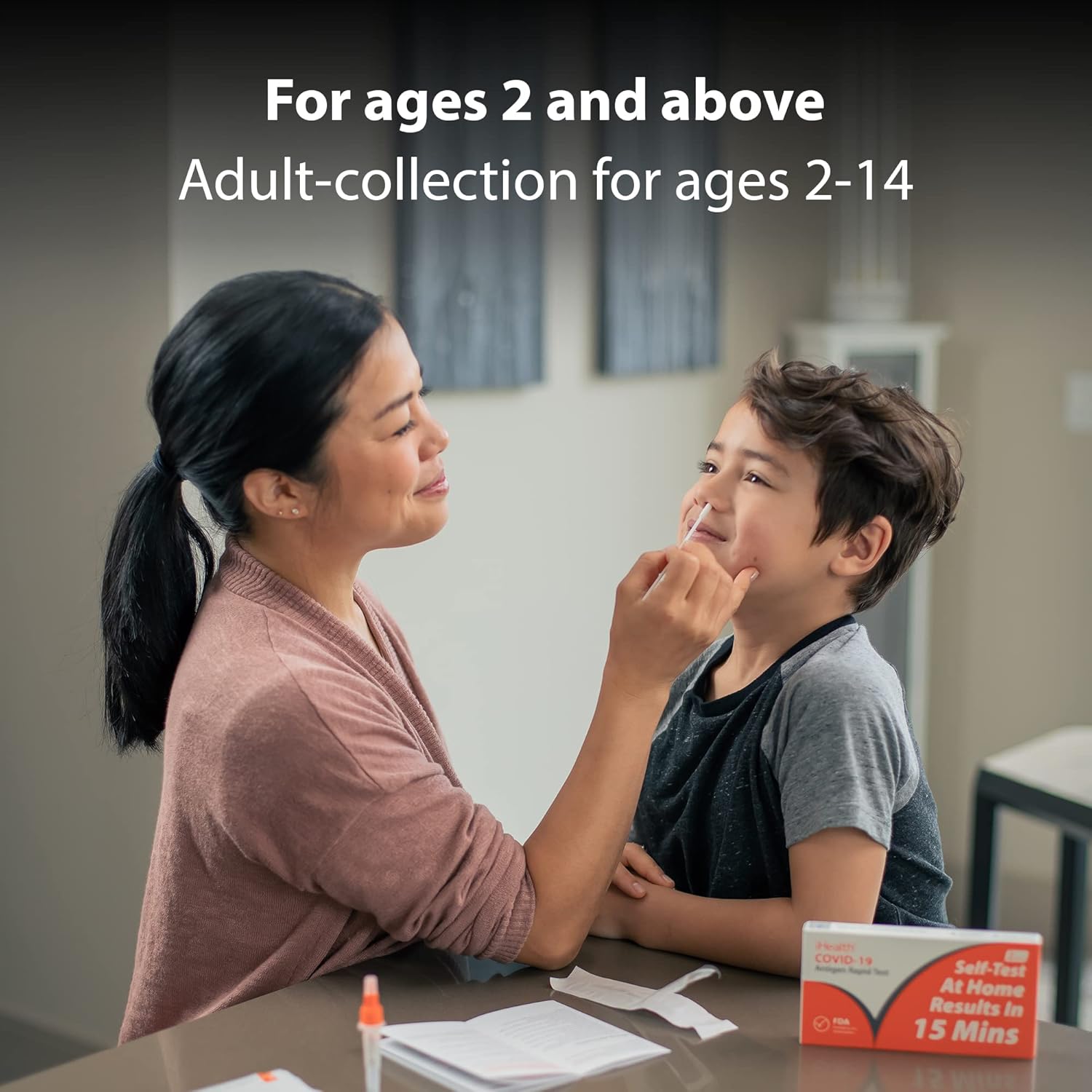 iHealth® COVID-19 Rapid Self-Test (2 Tests / Kit) Case of 90 Kits