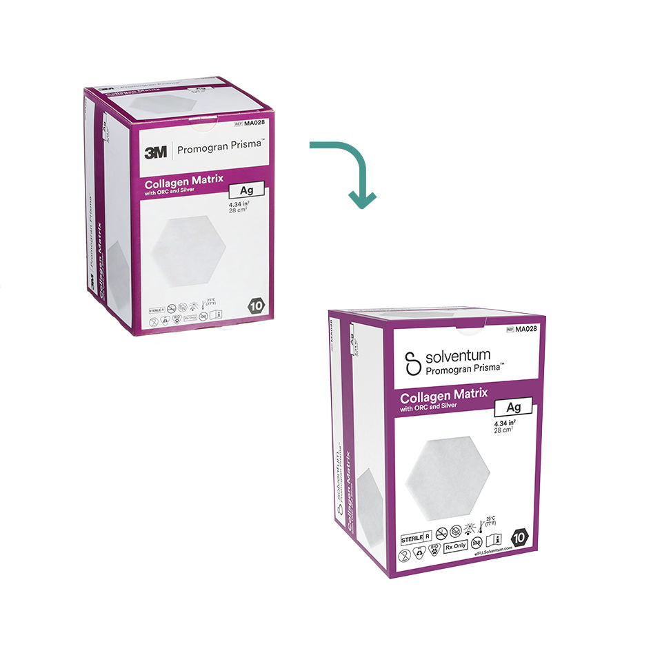 3M™ Promogran Prisma™ Matrix, MA028, 28 sq cm (4.34 sq in), Hexagon, 10/Carton, 4 Cartons/Case