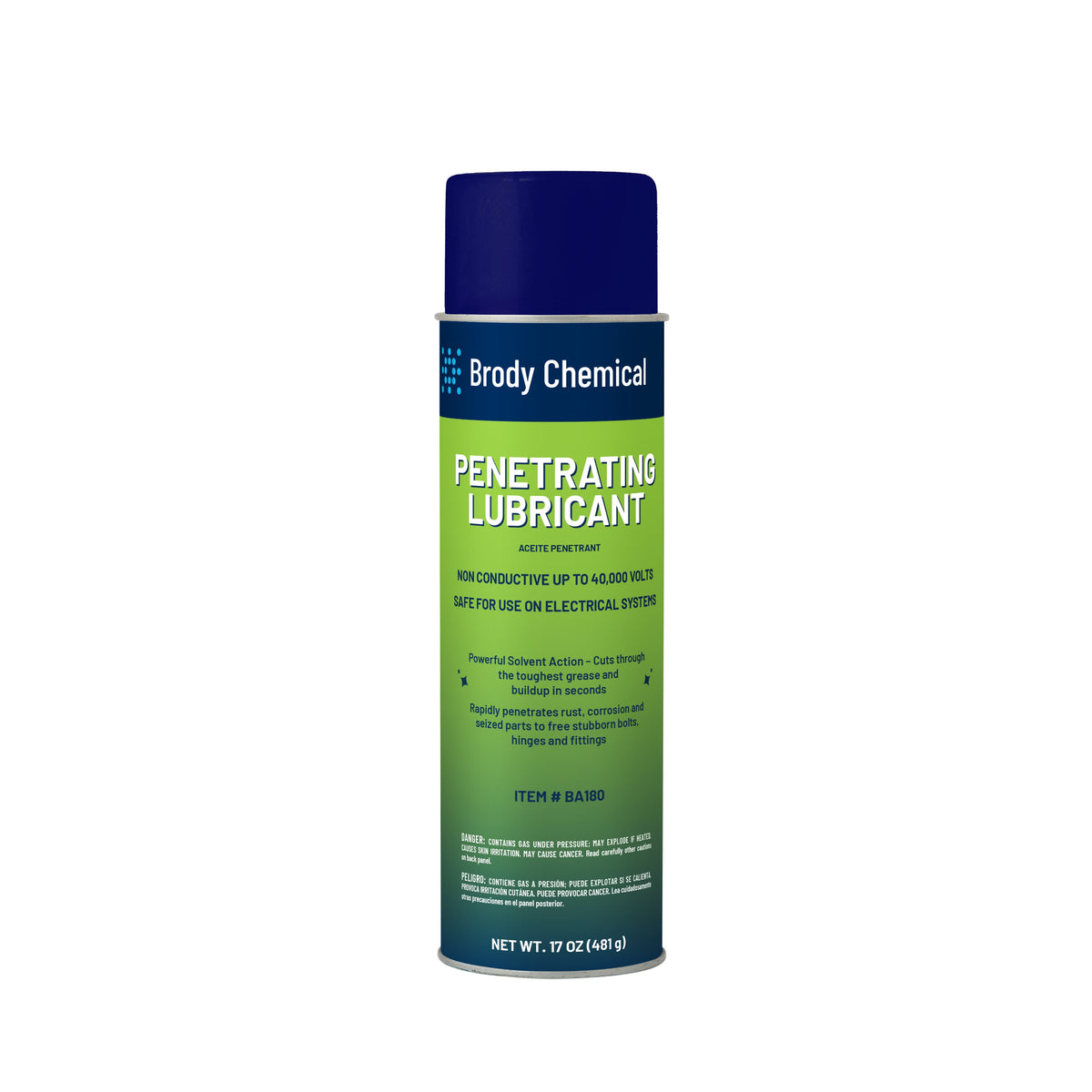 Brody Chemical BA180 Penetrating Lubricant Aerosol